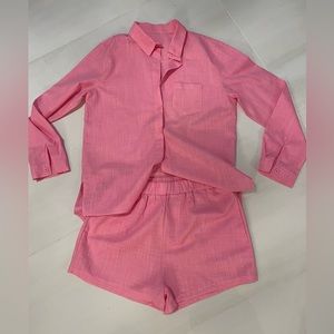 NEVER WORN SET. Tag says size Large. I’m a large - won’t fit me. Great for Small